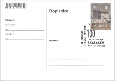 100 LET DELOVANJA SKALAŠEV NA SLOVENSKEM